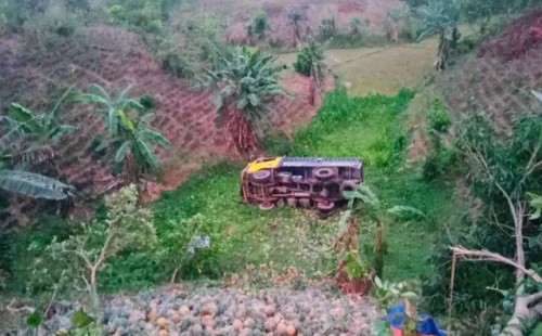 খাগড়াছড়িতে ট্রাক খাদে পড়ে নিহত ১ 