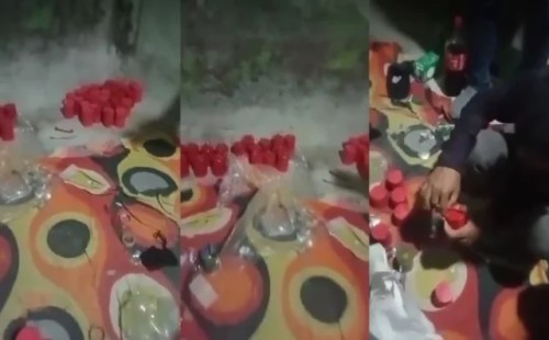 হাতবোমা তৈরির আস্তানায় অভিযান  চালিয়ে ৬৫ হাতবোমা উদ্ধার, আটক তিন 