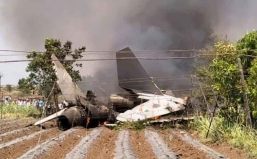 নির্বাচনের ফল ঘোষণার দিনে ভারতে যুদ্ধবিমান বিধ্বস্ত 
