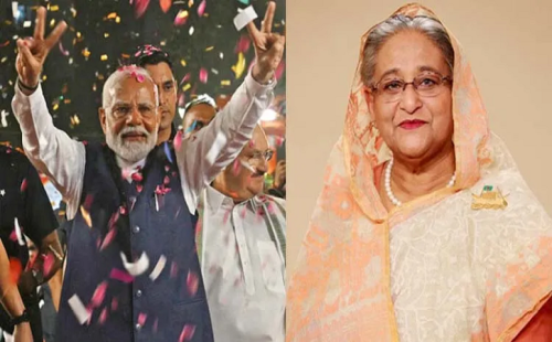 মোদির শপথ অনুষ্ঠান, ভারত গেলেন প্রধানমন্ত্রী 