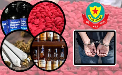 মাদকবিরোধী অভিযানে গ্রেপ্তার ২৬ 