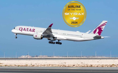 বিশ্বের সেরা এয়ারলাইন কাতার এয়ারওয়েজ 