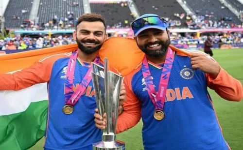 বিশ্বকাপ জিতেই অবসরে রোহিত-কোহলি 