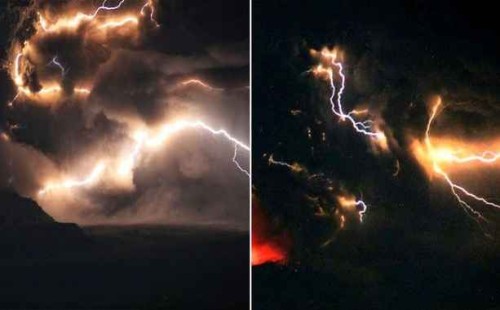 রাশিয়ায় ভূমিকম্পের পর অগ্নুৎপাত 