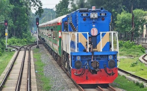 ঢাকা-সিলেট রুটে ট্রেন চলাচল শুরু আজ 