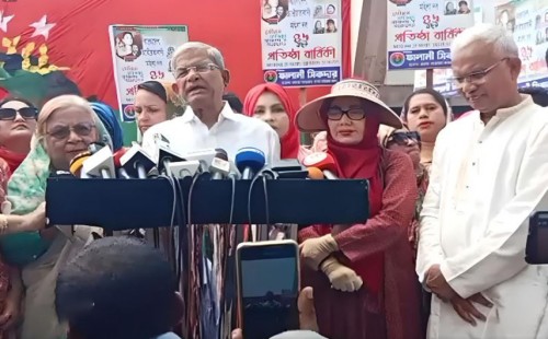 যৌক্তিক সময়ে নির্বাচন করা উচিত: মির্জা ফখরুল 