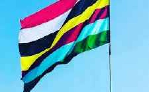 মণিপুরে ভারতের পতাকা নামালো শিক্ষার্থীরা 