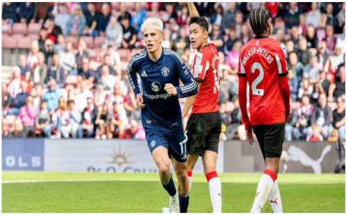 সাউদাম্পটনের মাঠে বড় জয় ম্যানচেস্টার ইউনাইটেডের 