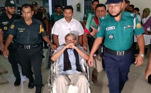 কারাবন্দি এম এ মান্নানকে হাসপাতালে স্থানান্তর 