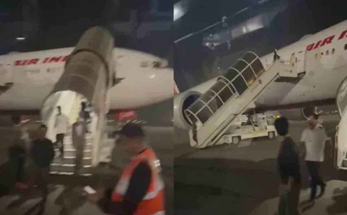 বোমাতঙ্কে ভারতীয় বিমানের জরুরি অবতরণ 