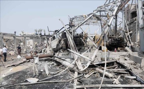 ইয়েমেনে ১ ঘণ্টায় দুইবার বিমান হামলা 