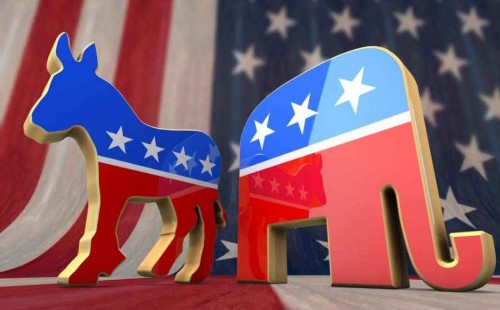 মধ্যরাতে ভোটে ট্রাম্প-কমলার ড্র 