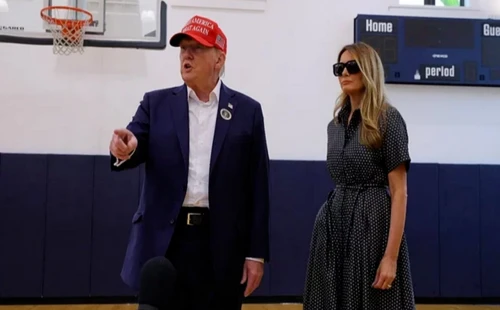 ভোট দিয়ে ট্রাম্প বললেন- ‘বড় ব্যবধানে জিতব’ 