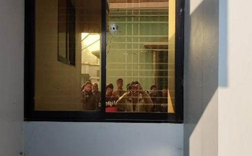 বিএনপি নেতার বাড়িতে গুলিবর্ষণ 