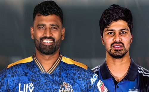 রংপুরের বিপক্ষে টস জিতে বোলিংয়ে ঢাকা 