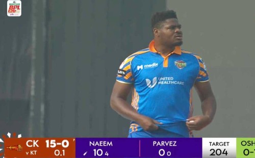 ১ বলে ১৫ রান, বিপিএলে বিশ্বরেকর্ড 