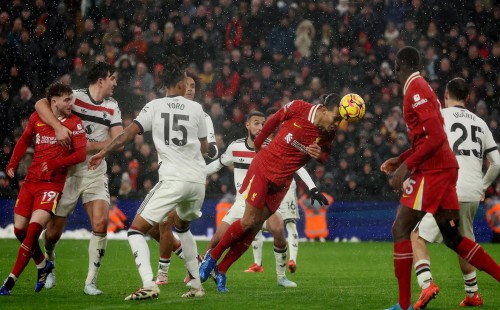 অ্যানফিল্ডে রোমাঞ্চকর লড়াই, পয়েন্ট ভাগাভাগি লিভারপুল-ম্যানইউর 