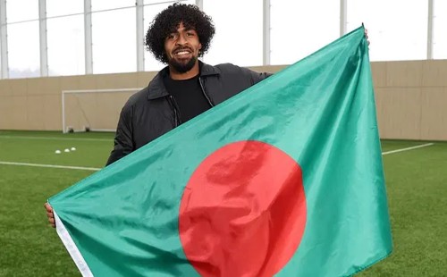 হামজাকে নিয়ে সুখবর দিলো বাফুফে 