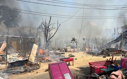 সাজেকের রিসোর্টে আগুন, নিয়ন্ত্রণে সেনাবাহিনী 