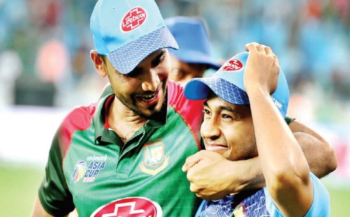 মুশফিকের বিদায়ে মাশরাফির আবেগী বার্তা 