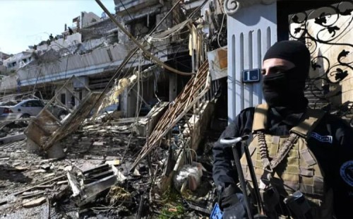 দামেস্কে ইসরায়েলি বিমান হামলা 