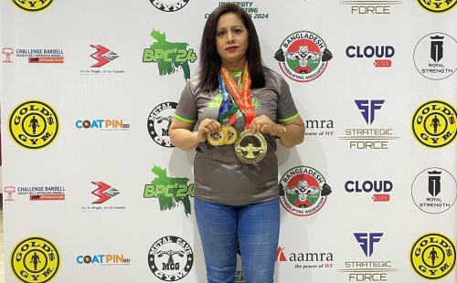 এগিয়ে চলেছেন শাম্মি নাসরিন 