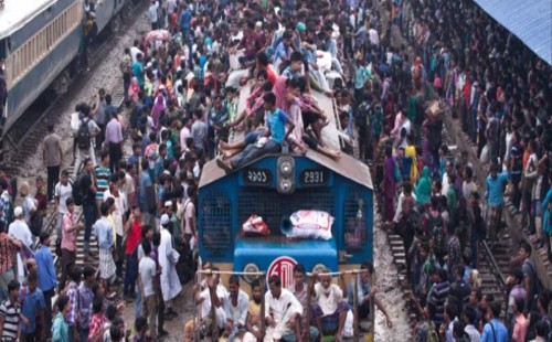 গত দুই দিনে রাজধানী ছেড়েছেন ৪১ লাখ মানুষ 
