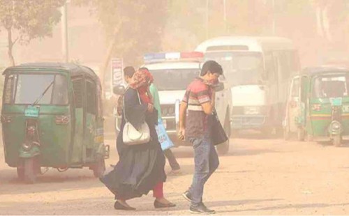 ঈদের ছুটিতেও আজ ঢাকার বাতাস অস্বাস্থ্যকর 
