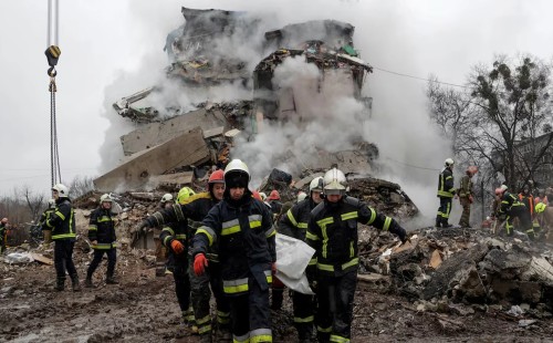 ইউক্রেনে রাশিয়ার ড্রোন হামলা 