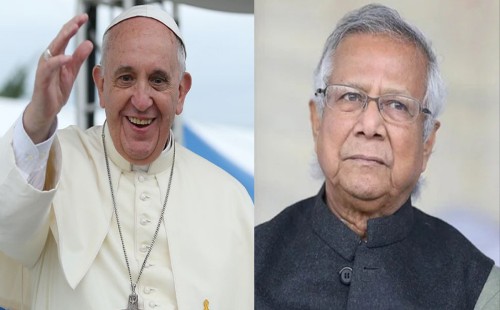 পোপ ফ্রান্সিসের মৃত্যুতে প্রধান উপদেষ্টার শোক 