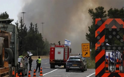 জেরুজালেমে আগুন,  বাসিন্দা সরানোর নির্দেশ 