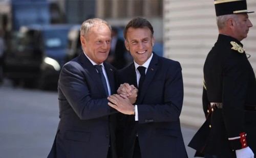 কিয়েভে ইউরোপের ৪ নেতা 