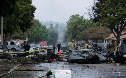 ক্যালিফোর্নিয়ায় বিমান বিধ্বস্ত, নিহত ৬ 