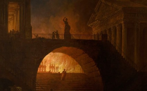 রোম যখন পুড়ছিল, নিরো কি সত্যিই বাঁশি বাজাচ্ছিলেন? 