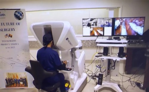 আফ্রিকায় প্রথম টেলিসার্জারি 