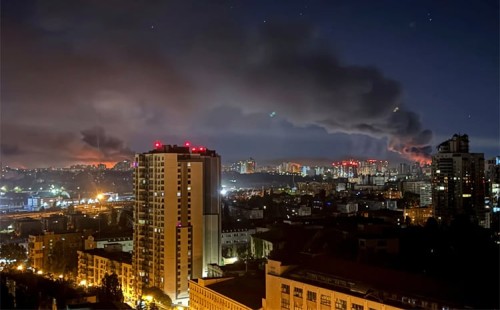 ইউক্রেনে রাশিয়ার সর্ববৃহৎ হামলা 