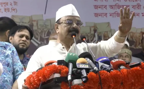 বিএনপি মাঠে নামলে কেউ নির্বাচন পেছাতে পারবে না: গয়েশ্বর চন্দ্র রায় 