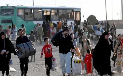 ইরান ছেড়েছে সাড়ে ৪ লাখ আফগান 