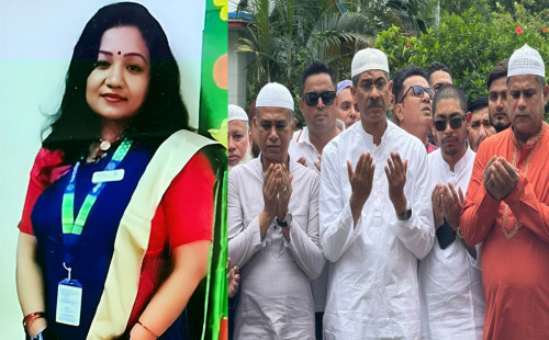 শিক্ষিকা মাসুকা বেগমের কবর জিয়ারত ও পরিবারের খোঁজ নিল বিএনপি 