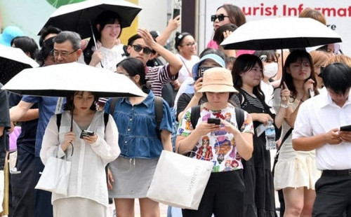 জাপানে রেকর্ড তাপমাত্রা 