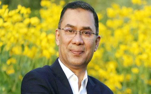 ভোট দিলে ধানের শীষে দেশ গড়ব মিলেমিশে: তারেক রহমান 