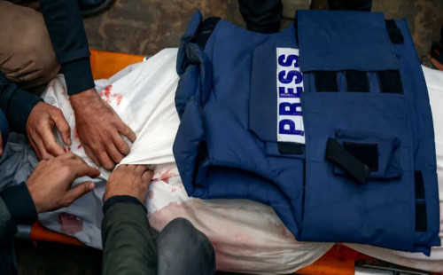 সাংবাদিকদের জন্য সবচেয়ে বিপজ্জনক গাজা 