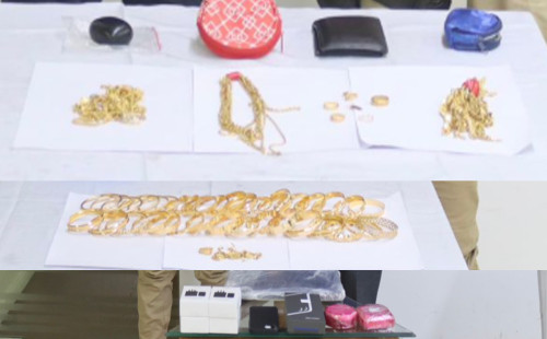 শাহজালাল বিমানবন্দরে ৮৮৭.৫০ গ্রাম স্বর্ণসহ আটক ৩ 