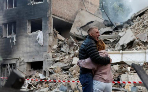 কিয়েভে রুশ ড্রোন হামলা, নিহত ১৫ 