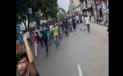 সংসদ ভবন এলাকায় আওয়ামী লীগের মিছিল, আটক ১ 