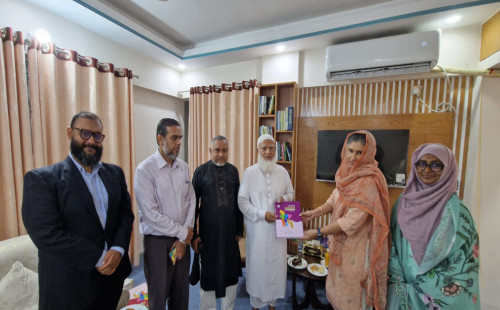 জামায়াত আমিরের সঙ্গে জাতিসংঘের প্রতিনিধির সাক্ষাৎ 