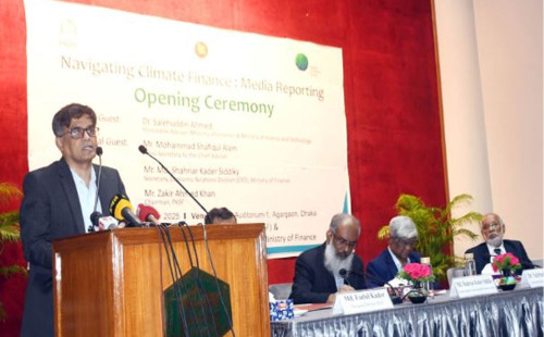 বাংলাদেশের জলবায়ু সংকটের গল্প বিশ্বে তুলে ধরতে হবে : প্রেস সচিব 