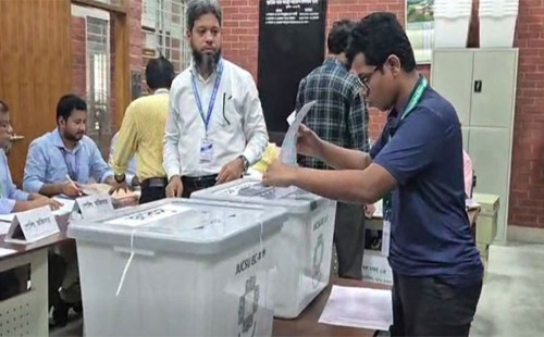 জাকসুতে ভোট গণনা ২ ঘণ্টা পিছিয়ে দেওয়া হলো 