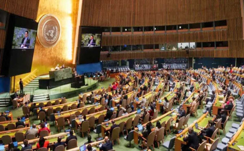 জাতিসংঘে স্বাধীন ফিলিস্তিন রাষ্ট্র প্রতিষ্ঠার প্রস্তাব পাস 