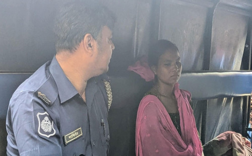 রংপুরে ৫ মাসের শিশুকে গলা কেটে হত্যা করলেন মা 